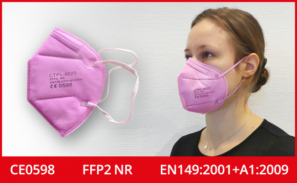 FFP2 Maske rosa