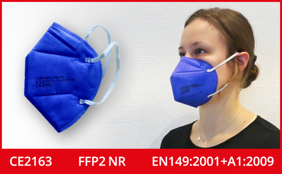 FFP2 Maske blau