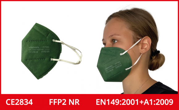 FFP2 Maske dunkelgrn
